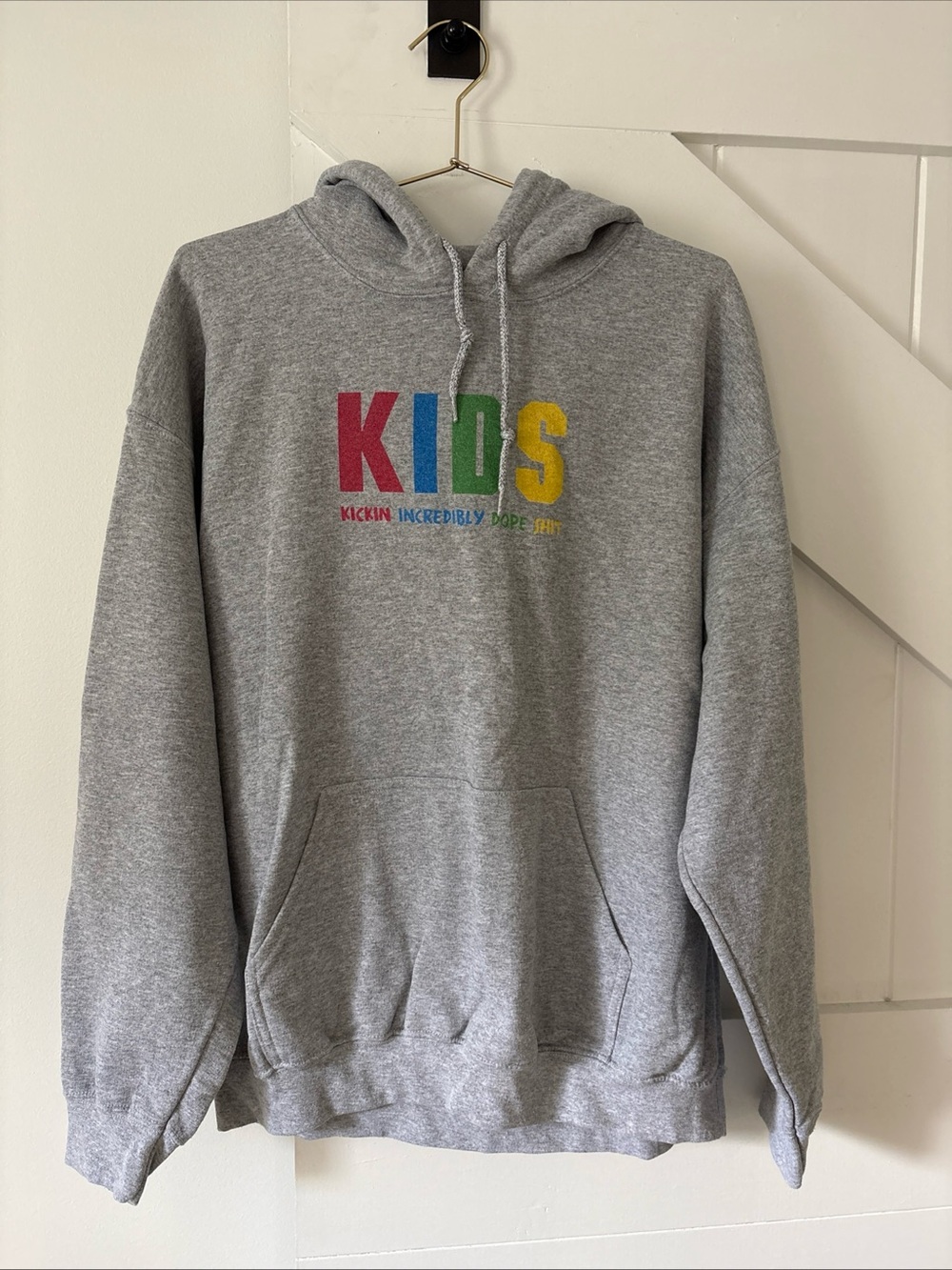 Mac Miller “KIDS Kickin Incredibly Dope Sh*t” Hoodie Grey Size Large